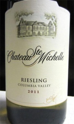 2011 Chateau Ste Michelle Riesling